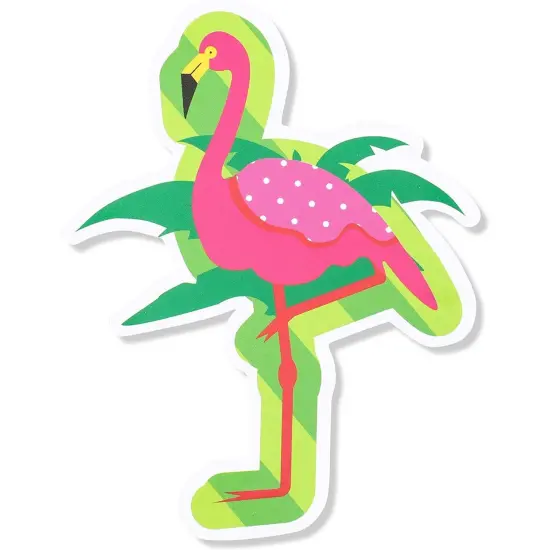 Tropical Classroom Bulletin Board Cutouts, Colorful Chalkboard Borders (40 Pieces) Multicolor {5}