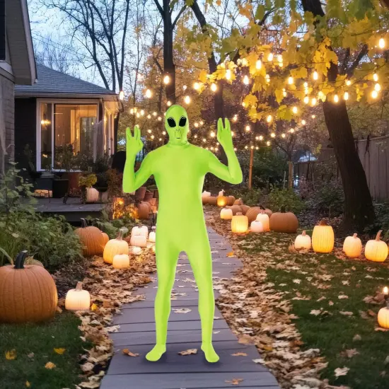 Disappearing Man Alien Adult Costume {5}