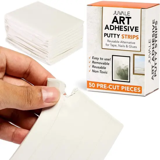 Reusable Adhesive Putty for Mounting (50 Pack) White {1}
