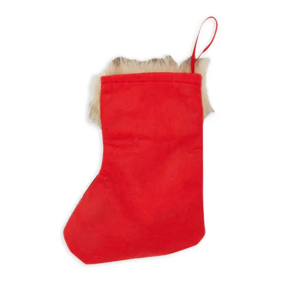 Mini Christmas Stockings,Red Buffalo Plaid Holiday Decor (6x8 In, 12 Pack) {6}