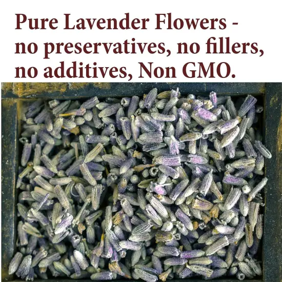 Lavender Flowers - (2 oz) dried flower buds for tea and culinary use - Culinary Lavender Buds - Dried Edible Lavender for Drinks, Chicken, Lavender Tea and More Dried Lavendar Recipes {2}
