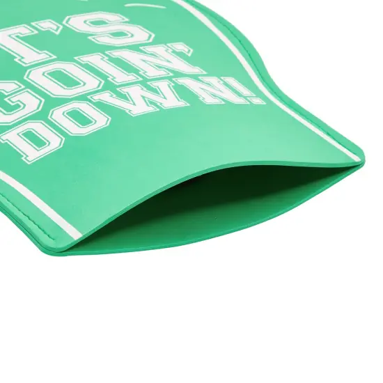 2 Pack Foam Finger #1, It's Goin' Down, Sports Party Favors, Outdoor Essentials, Green (17.5 in) {5}