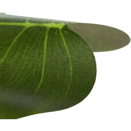 60 Pack Fake Palm Tree Leaves for Summer Luau Party Decorations, Artificial Safari Plant Leaf for Tropical Wedding Decor, 6.7 x 8 in Green {5}