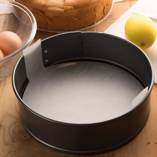 8-Inch Parchment Paper Rounds with Lift Tabs, 100 Sheets Nonstick Cake Pan Baking Liners White {2}