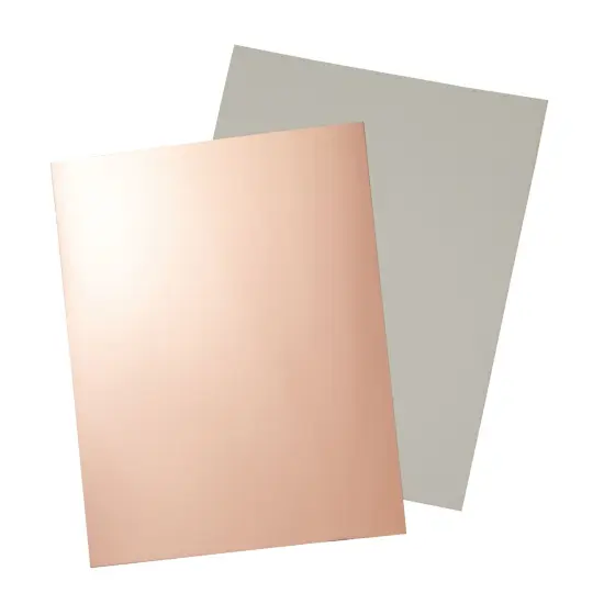 Foil Cardstock - 24-Pack Rose Gold Foil Metallic Mirror Board Sheets for Arts and Crafts, 8.5 x 11 Inches, 350gsm Letter Sized Poster Board, Scrapbook Paper, DIY Card, Invitation Supplies Pink {6}