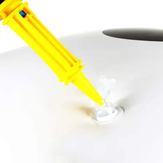 2 Pack Giant Yard Dice with Air Pump, Pool Party Essentials, White, 20 in {3}