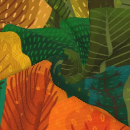 Fall Forest Throw Pillow Covers Decorative Linen Pillow Cases Set of 2 Square Cushion Cover for Couch Sofa Bedroom Patio 18x18 Inch {4}