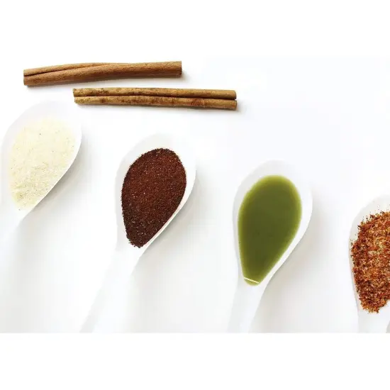 50-Pack Disposable Plastic Chinese Asian Soup Spoons For Appetizer, Ramen, Pho, 5.4 x 1.5 Inches, White {2}