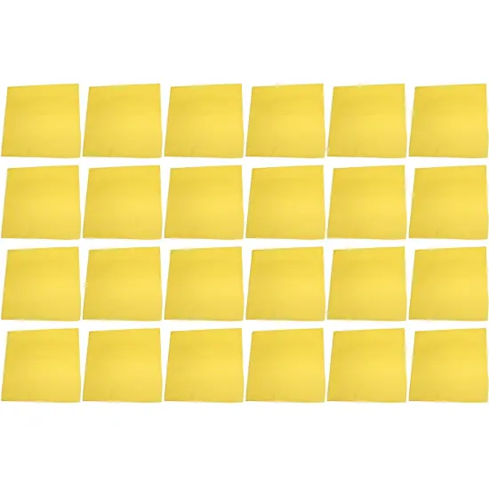 24 Pack Solid Polyester Bandanas Bulk Set for Crafts Costumes or Teams {1}