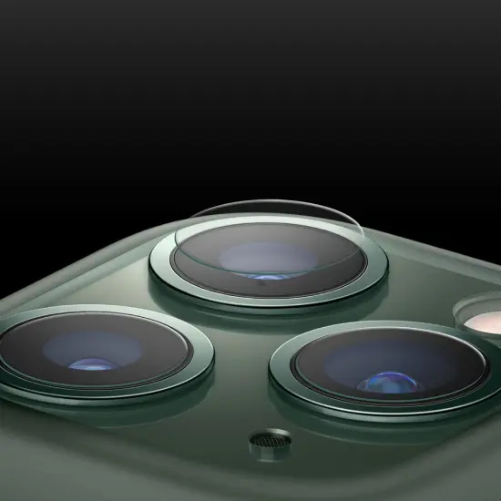 [2 Pack] Rear Camera Lens Protector for iPhone 11 Pro Max 6.5 / iPhone 11 Pro 5.8 inch 2019, Tempered Glass Clear Back Camera Screen Guard Film Shield Anti-Scratch Anti-Fingerprint Ultra HD by Insten {7}