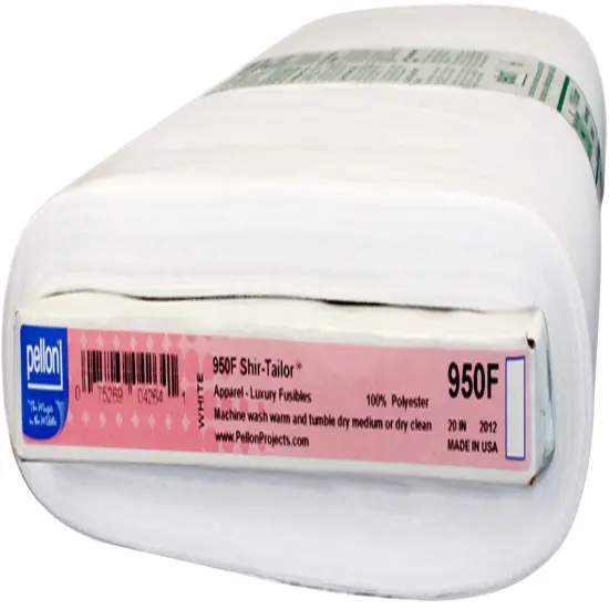 Pellon Shir-Tailor Fusible Interfacing-White 20"X10yd {1}