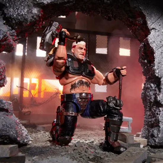 G.I. Joe Classified Series #135, Dreadnok Road Pig & Rawkus, Collectible 6 Inch Action Figure with Pet Dog Pit Bull Figure and 10 Accessories {5}