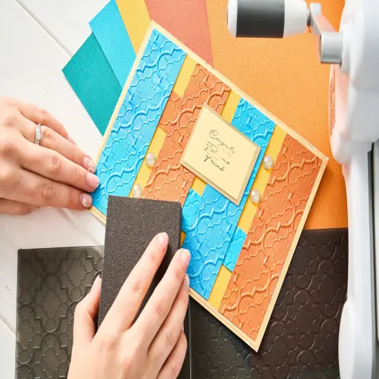 Sizzix 3D Textured Impressions Emboss Folder By Stacey Park-Textures From Afar {6}
