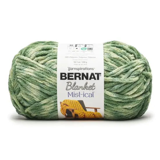 Bernat Blanket Mist-Ical Yarn 24 Pack-Fresh Green {3}