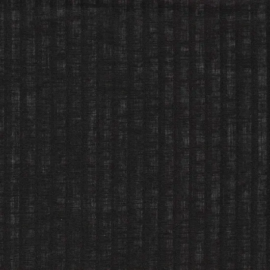 1 Yard Cotton Dobby Stripe Fabric, 53/54&Prime; Wide BLACK {1}