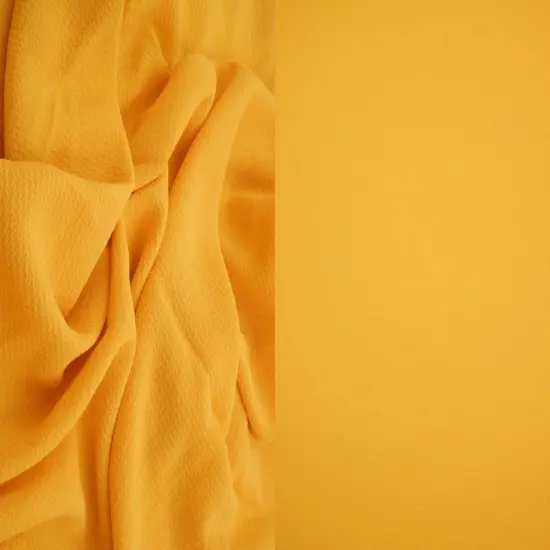 1 Yard Solid Ghost Crepe Stretch Woven Fabric for Upholstery Drapery 57/58" TOMATO RED {4}