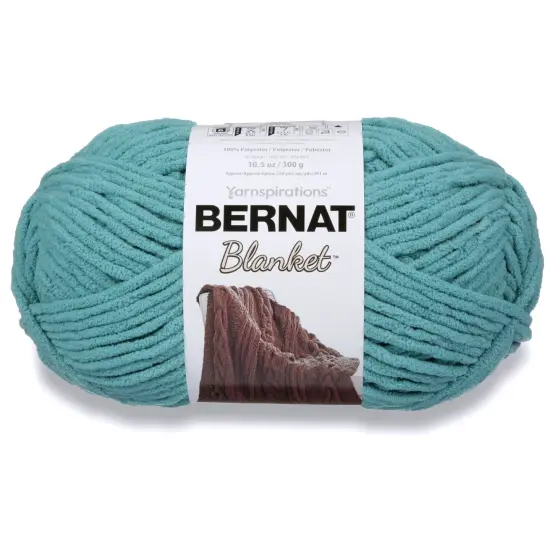 Bernat Blanket Big Ball Yarn 24 Pack-Light Teal {3}