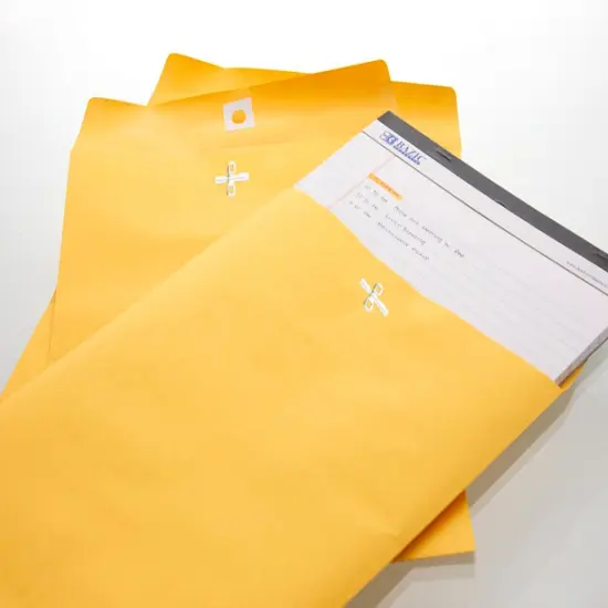 BAZIC Clasp Envelope 10" X 13" (100/Pack) {6}