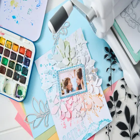 Sizzix Framelits Die Set By 49 And Market -Fine Stems 02 {6}