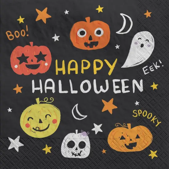 Halloween Spooky Friends Luncheon Napkins - 100ct {1}