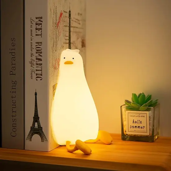 LED Squishy Duck Lamp {3}