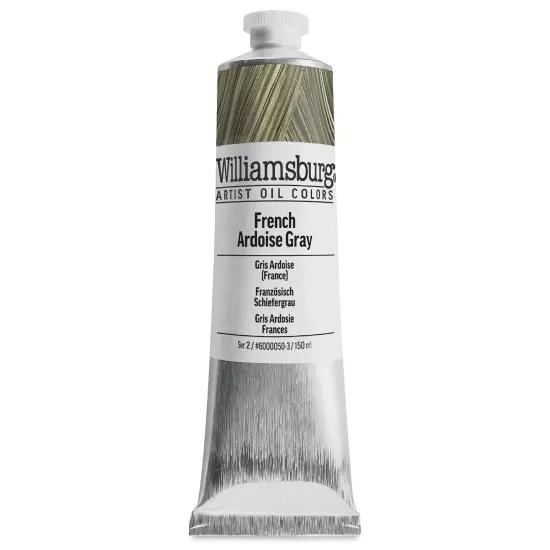 Williamsburg Handmade Oil Paint - French Ardoise Grey, 150 ml tube {2}