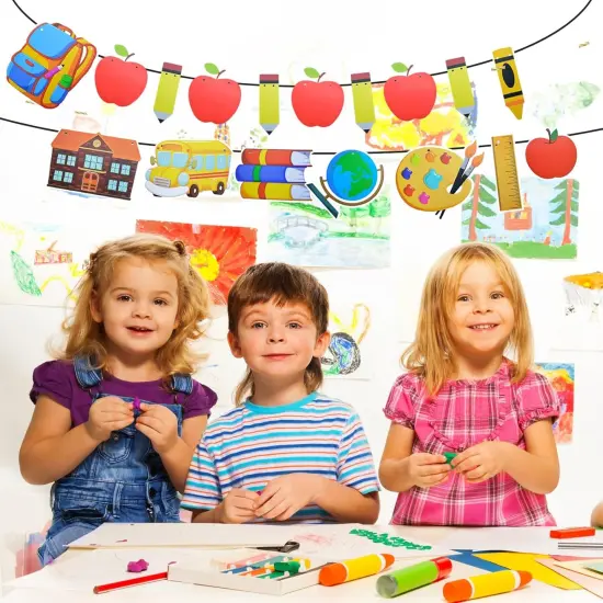 Back to School Decorative Banner Set {4}