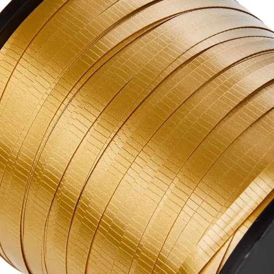 Gold Curling Ribbon - 500 Yards {2}
