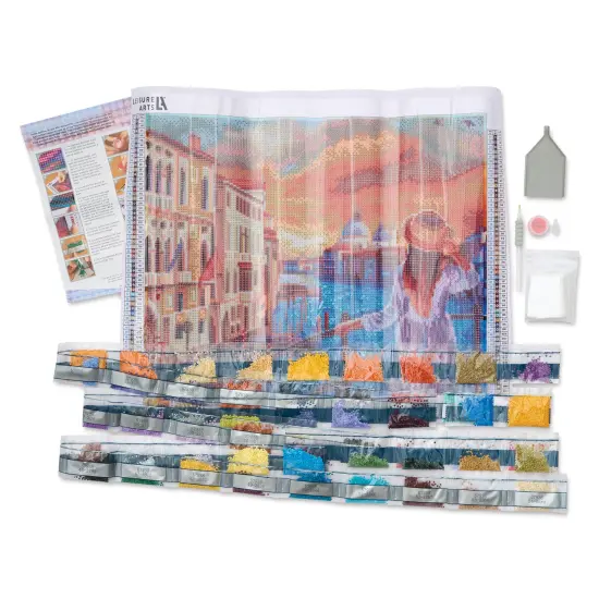 Leisure Arts Diamond Painting Kit - Canal View {1}
