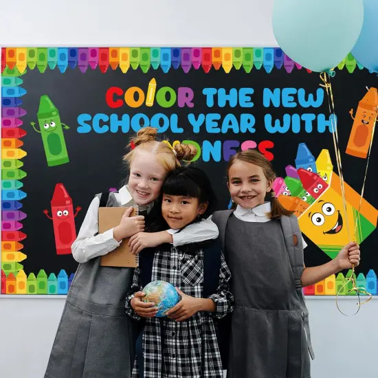 Back to School Bulletin Board Decorations Set {4}