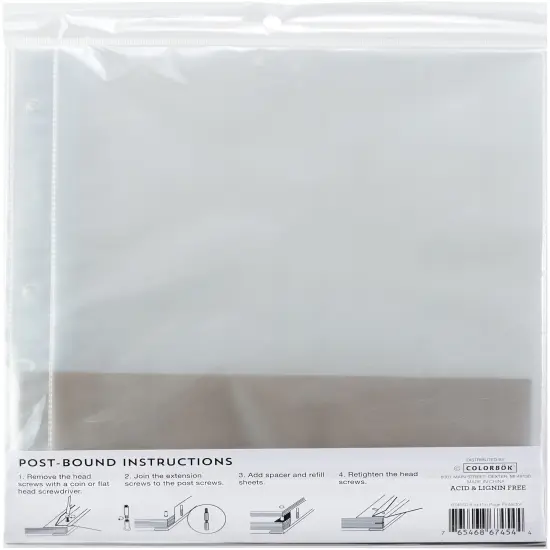 Colorbok Universal Refill Pages 8.5"X11" 10/Pkg {3}