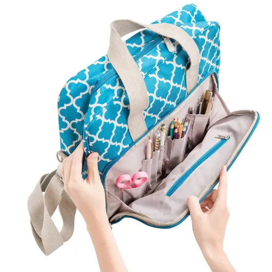 We R Crafter's Shoulder Bag-Aqua {6}