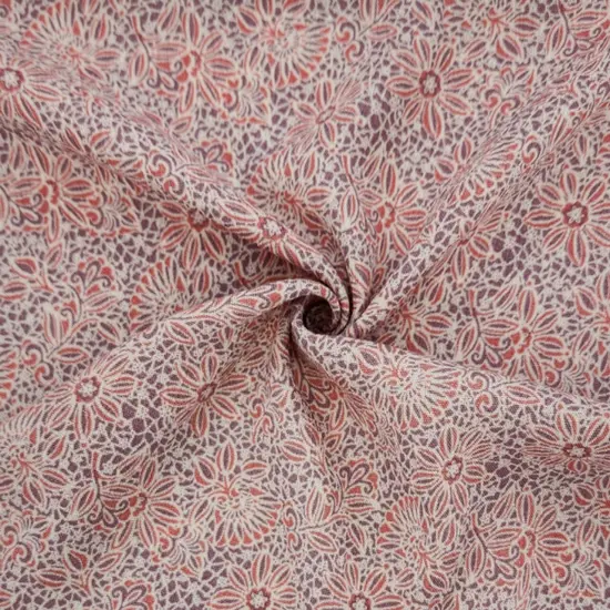 1 Yard Rayon Crinkle Violet Ice Fabric 50/52" Wide, Soft & Lightweight Apparel Material {1}