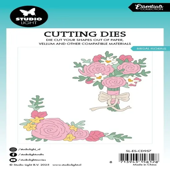 Studio Light Essential Cutting Die-Nr. 957 Bridal Florals {3}