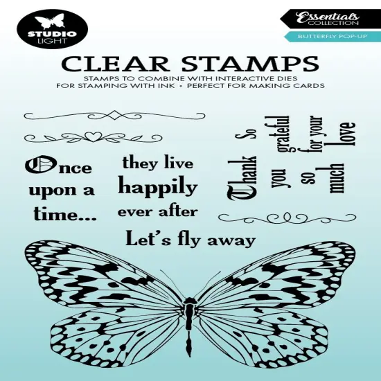 Studio Light Essentials Clear Stamps-Pop-Up {1}