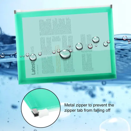 8pcs Plastic Envelopes {2}