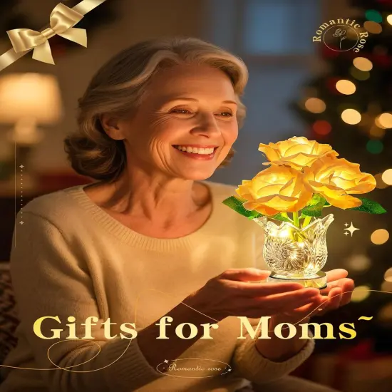 Rose Flower Lamp, Dimmable {2}