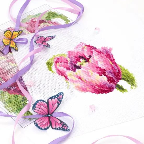 Pink Tulip 150-013 Counted Cross-Stitch Kit {3}