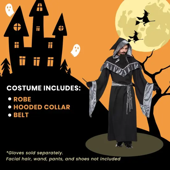 Mystic Sorcerer Costume Adult Men {5}