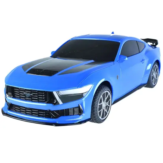 Taiyo: Ford Mustang GTD Dark Horse RC - Blue - 1:18 Scale Car, 2.4Ghz Remote Controlled Vehicle, Controller, Battery Operated Sports Car, Licensed {4}