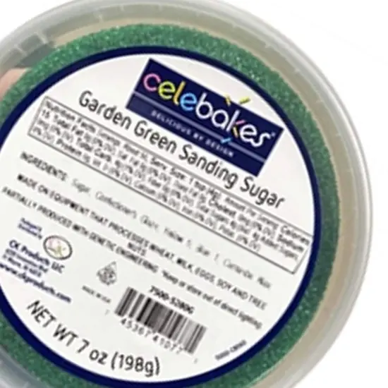 Green Sanding Sugar 7 Ounce {6}