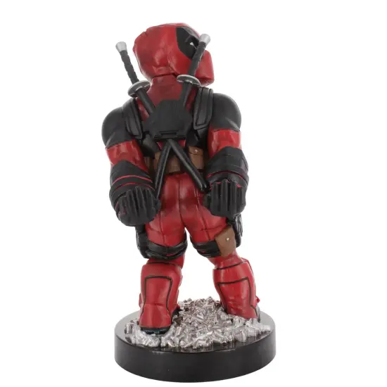 Exquisite Gaming: Marvel: Deadpool 3 'Bringing Up The Rear' Repaint - Cable Guys Original Controller & Phone Holder, Collectible Device Stand, Figure {1}