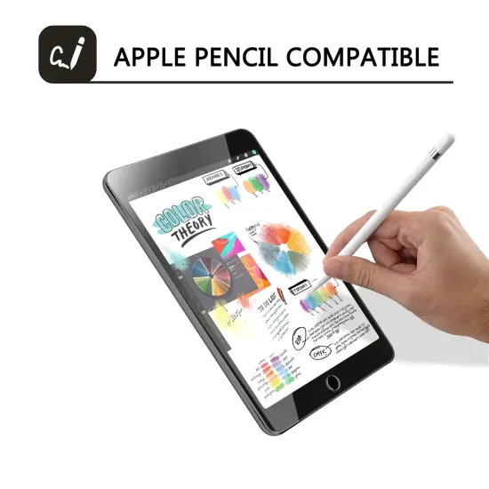 2 Pack Glass Screen Protector for iPad 9th 8th 7th Generation (10.2 inch iPad) (2021/ 2020/ 2019 Models), Tempered Glass HD Clear {6}