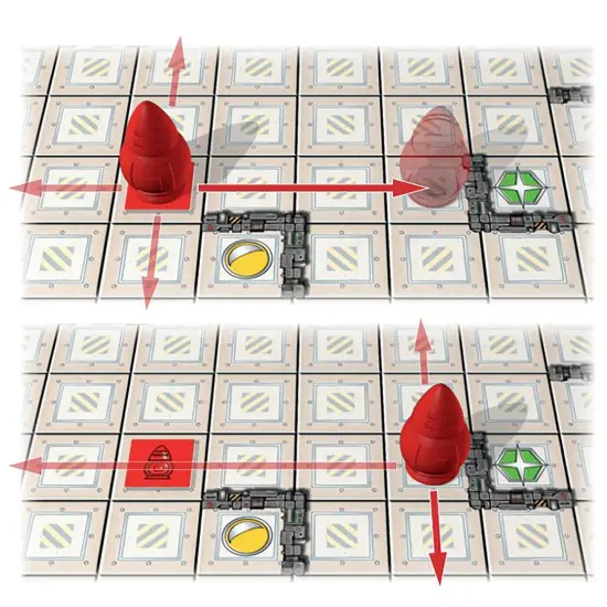 Rio Grande Games: Ricochet Robots - Abstract Strategy Board Game, Moving Robots, Find The Shortest Route, Party Game, Ages 14+, 1-100 Players {6}