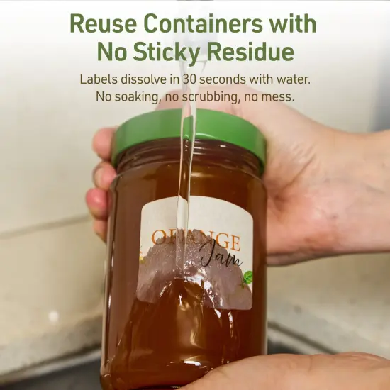 Avery Dissolvable Labels, 2" x 2-3/16" Arched Square {9}