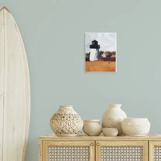 Stupell Industries Hyannis Lighthouse Landscape Wall Plaque Art Design by Graffi*tee Studios {2}
