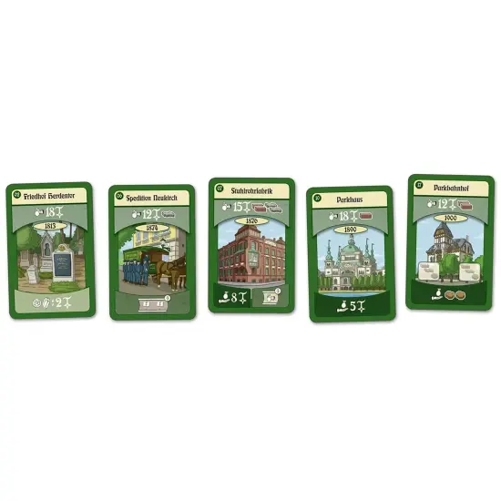 Findorff - City Building Game, Rio Grande Games, Strategy Game Set In Bremen 1803&ndash;1916, Hometown Of Friendemann Friese, Ages 12+, 1-5 Players, 45-90 Minute Playing Time {4}