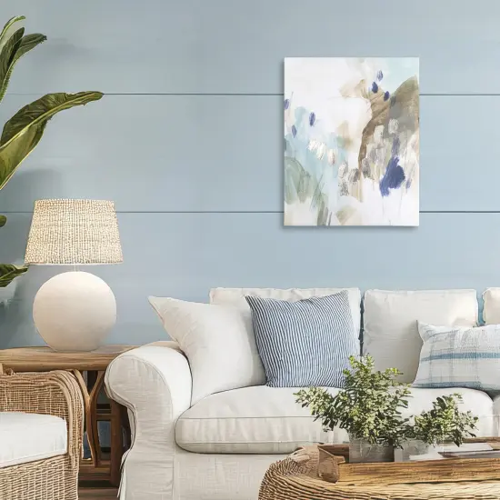 Stupell Industries Crystalline Plaster Abstract Painting Canvas, design by June Erica Vess {2}