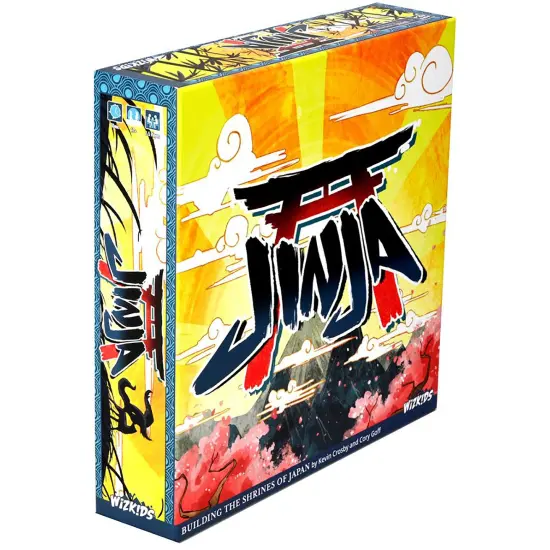 Jinja - Board Game, Build Shrines Across Japan, Ages 12+, 2-5 Players {1}