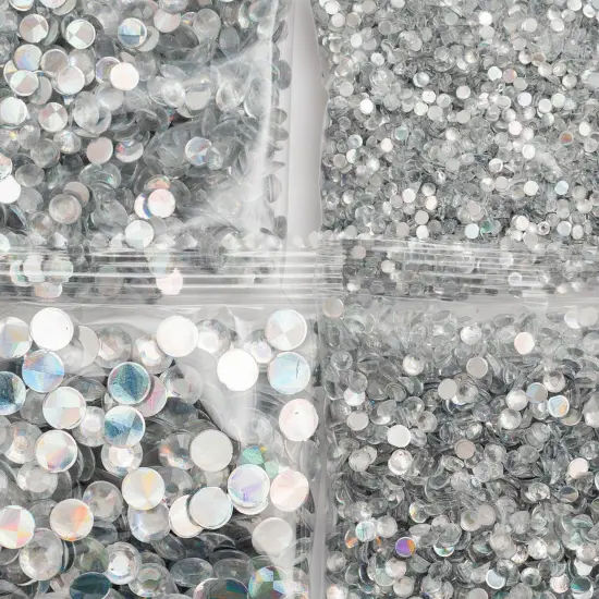 We R Spin It Specialty Rhinestones 2oz-Holographic Clear {3}
